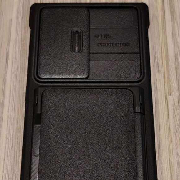 Samsung Galaxy S24 Ultra Case with Card Holder, Hard Back + Soft Edge Protection - Picture 1 of 5